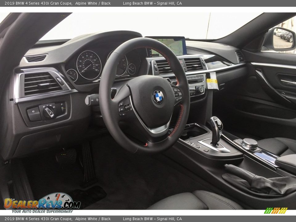 2019 BMW 4 Series 430i Gran Coupe Alpine White / Black Photo #4