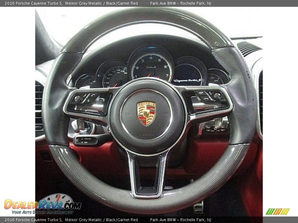 2016 Porsche Cayenne Turbo S Steering Wheel Photo #26