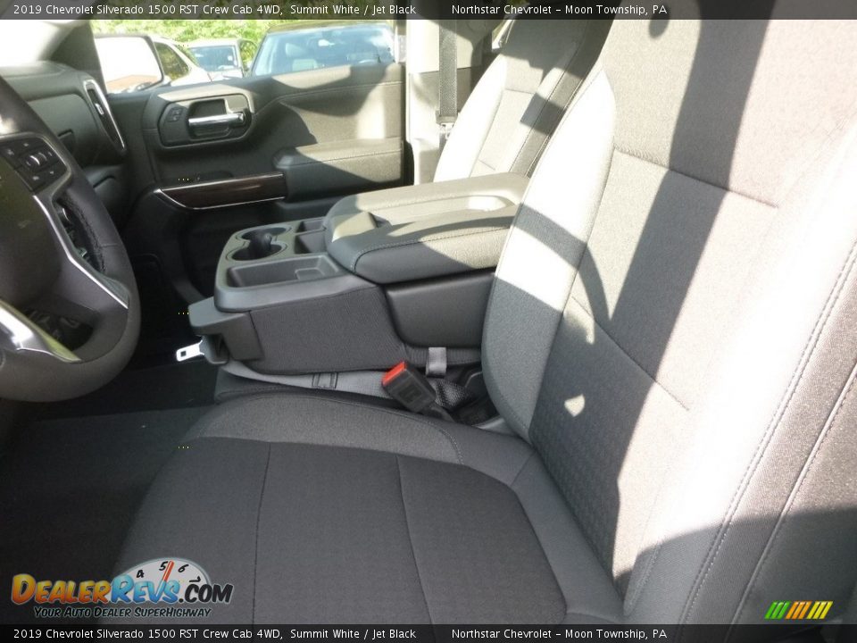 2019 Chevrolet Silverado 1500 RST Crew Cab 4WD Summit White / Jet Black Photo #16