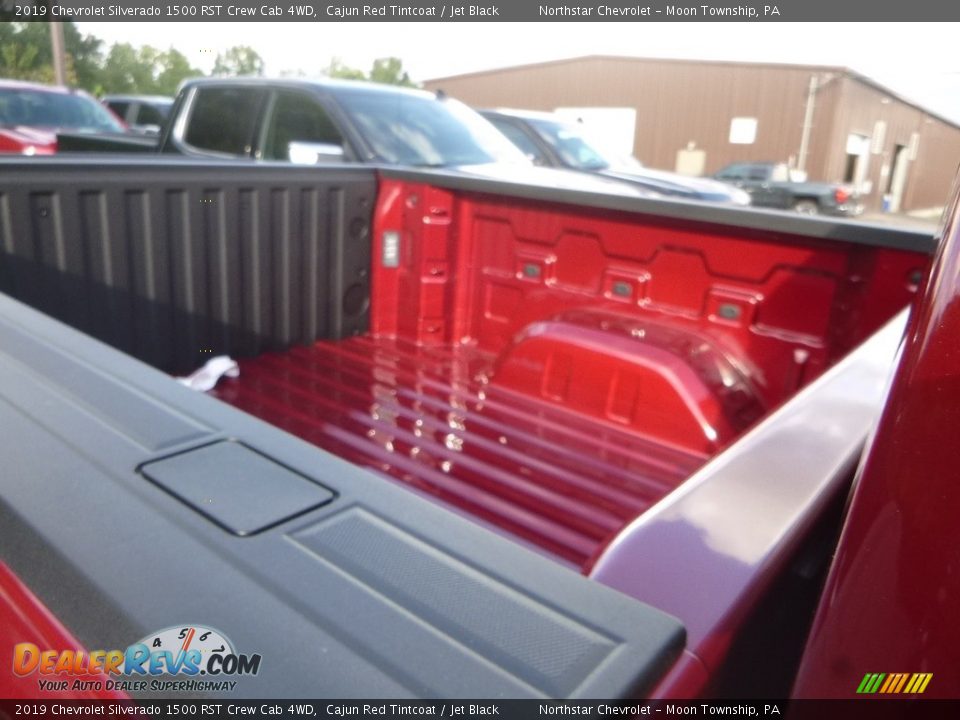 2019 Chevrolet Silverado 1500 RST Crew Cab 4WD Cajun Red Tintcoat / Jet Black Photo #13
