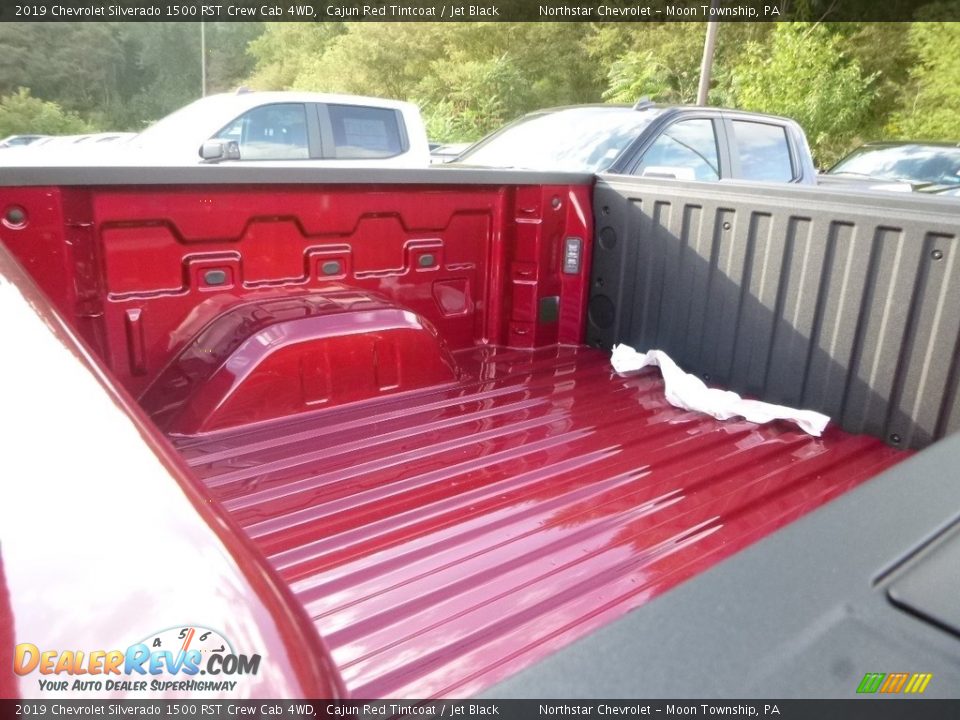 2019 Chevrolet Silverado 1500 RST Crew Cab 4WD Cajun Red Tintcoat / Jet Black Photo #15