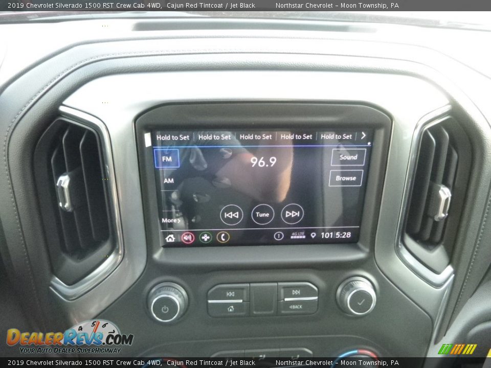 2019 Chevrolet Silverado 1500 RST Crew Cab 4WD Cajun Red Tintcoat / Jet Black Photo #20