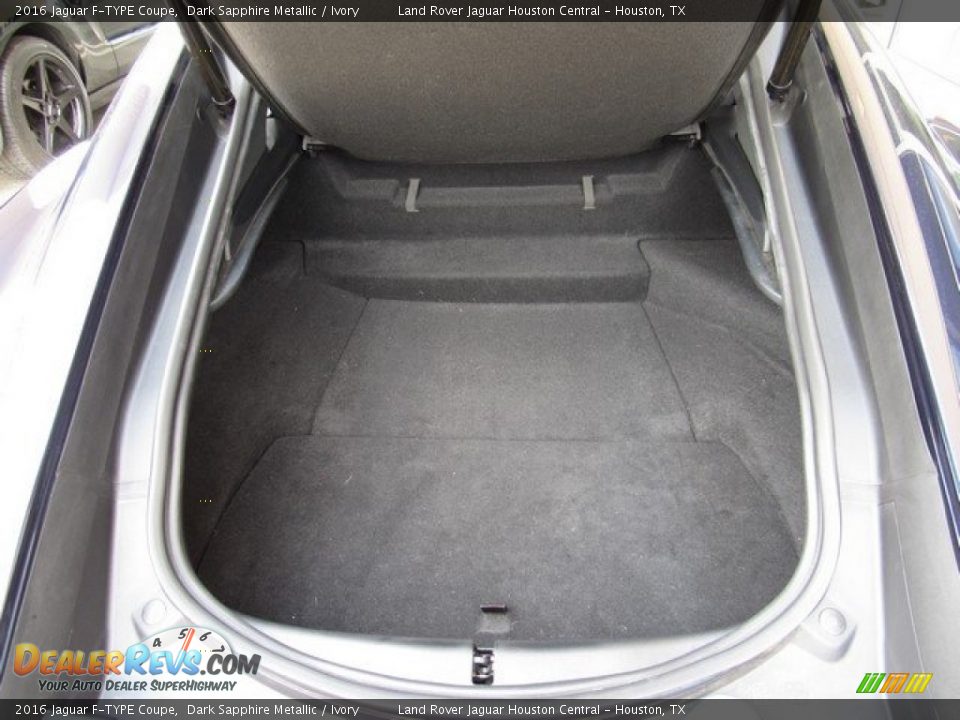 2016 Jaguar F-TYPE Coupe Dark Sapphire Metallic / Ivory Photo #20