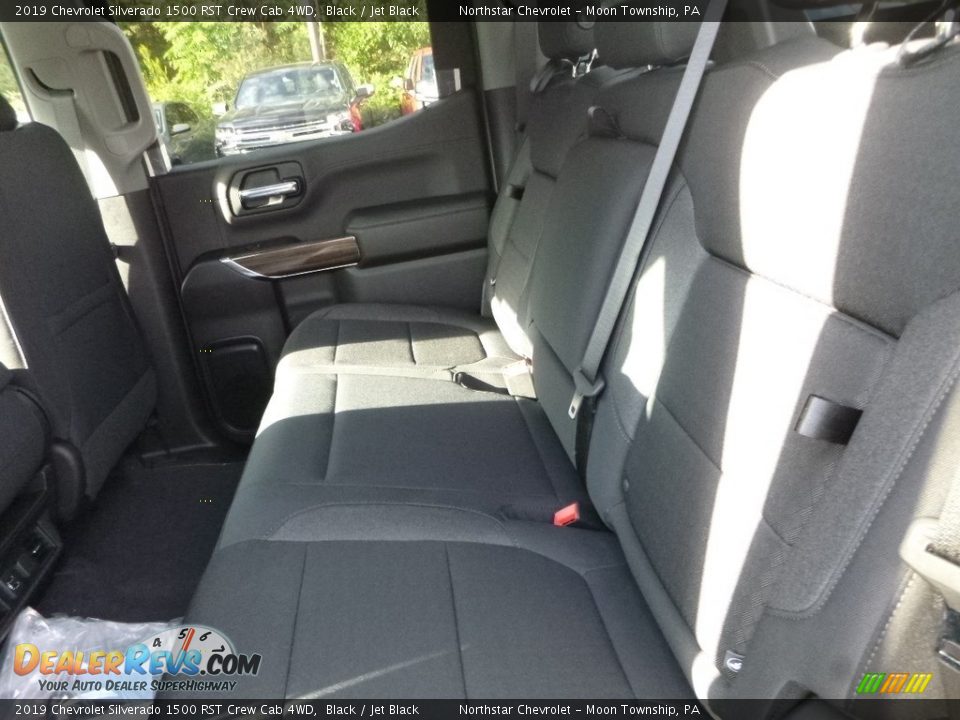 2019 Chevrolet Silverado 1500 RST Crew Cab 4WD Black / Jet Black Photo #12