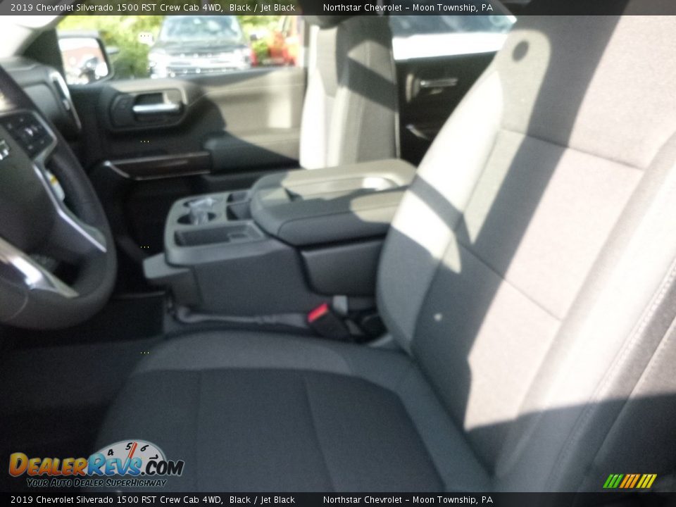 2019 Chevrolet Silverado 1500 RST Crew Cab 4WD Black / Jet Black Photo #15