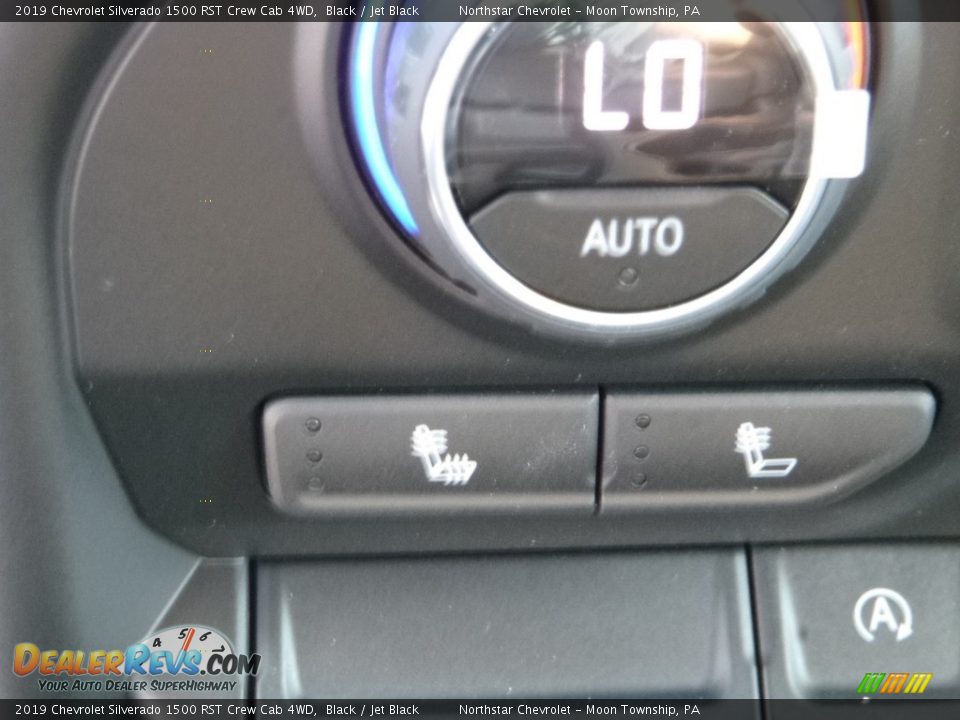 2019 Chevrolet Silverado 1500 RST Crew Cab 4WD Black / Jet Black Photo #19