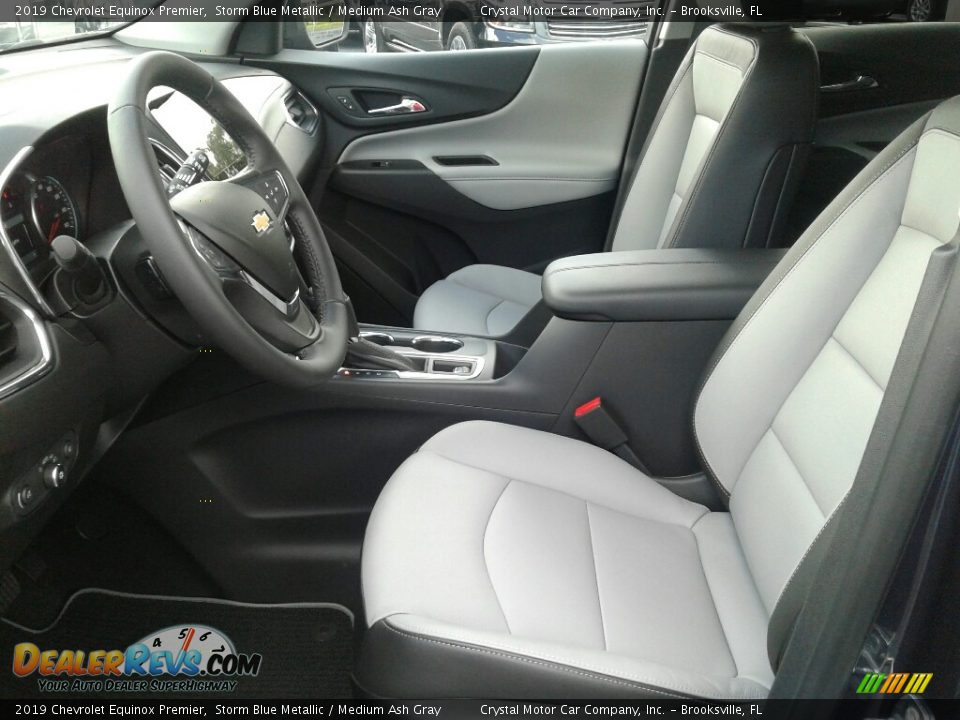 Medium Ash Gray Interior - 2019 Chevrolet Equinox Premier Photo #9
