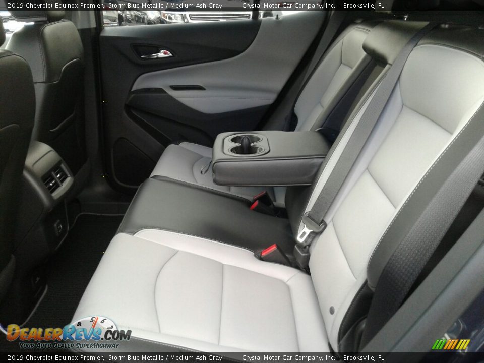 2019 Chevrolet Equinox Premier Storm Blue Metallic / Medium Ash Gray Photo #10