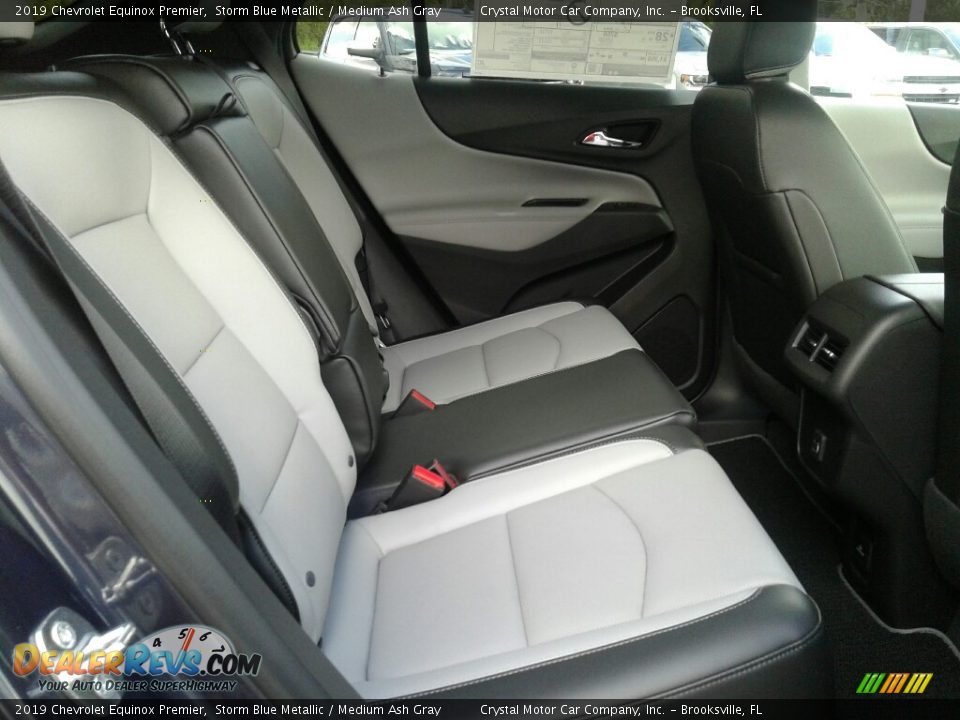2019 Chevrolet Equinox Premier Storm Blue Metallic / Medium Ash Gray Photo #11