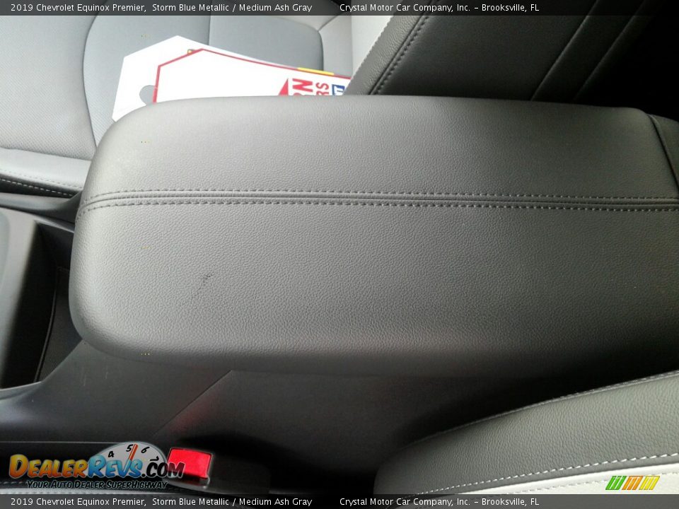 2019 Chevrolet Equinox Premier Storm Blue Metallic / Medium Ash Gray Photo #18