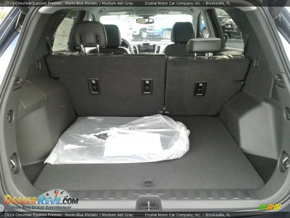 2019 Chevrolet Equinox Premier Storm Blue Metallic / Medium Ash Gray Photo #19
