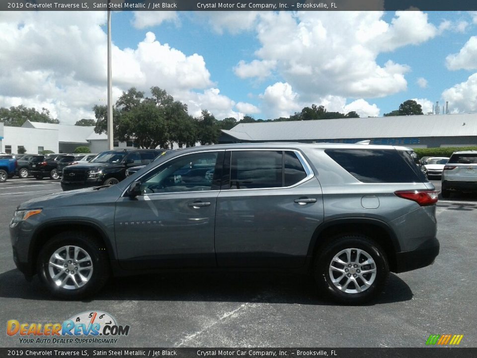2019 Chevrolet Traverse LS Satin Steel Metallic / Jet Black Photo #2