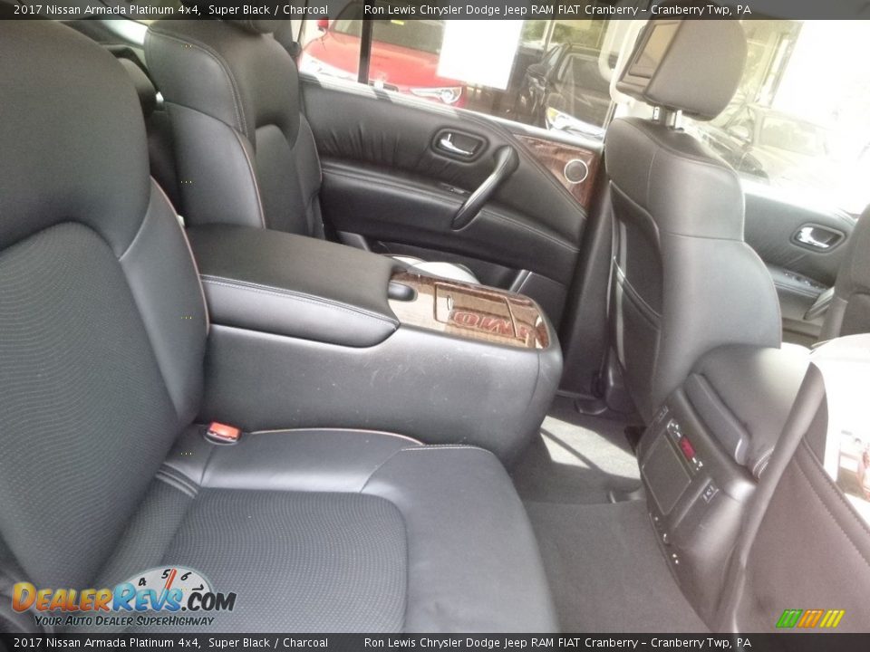 2017 Nissan Armada Platinum 4x4 Super Black / Charcoal Photo #10