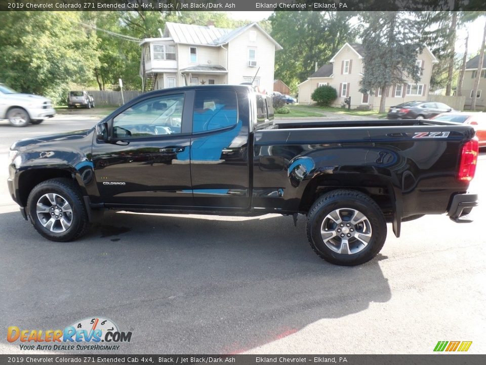 2019 Chevrolet Colorado Z71 Extended Cab 4x4 Black / Jet Black/Dark Ash Photo #5