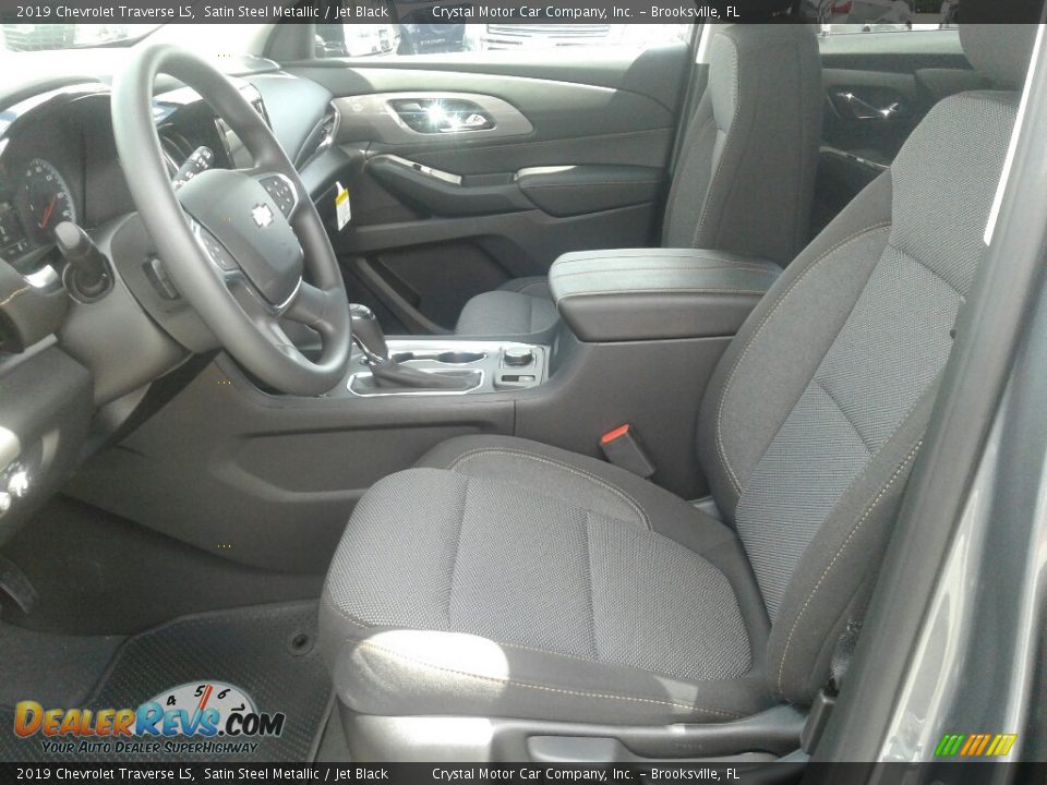2019 Chevrolet Traverse LS Satin Steel Metallic / Jet Black Photo #9