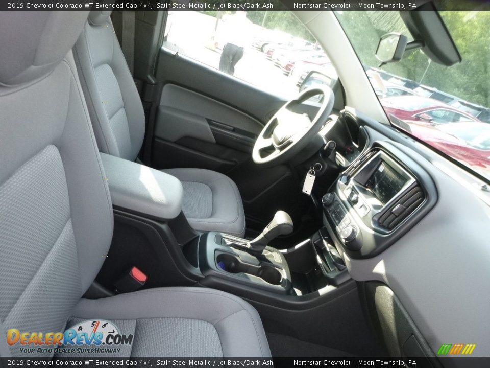 2019 Chevrolet Colorado WT Extended Cab 4x4 Satin Steel Metallic / Jet Black/Dark Ash Photo #8