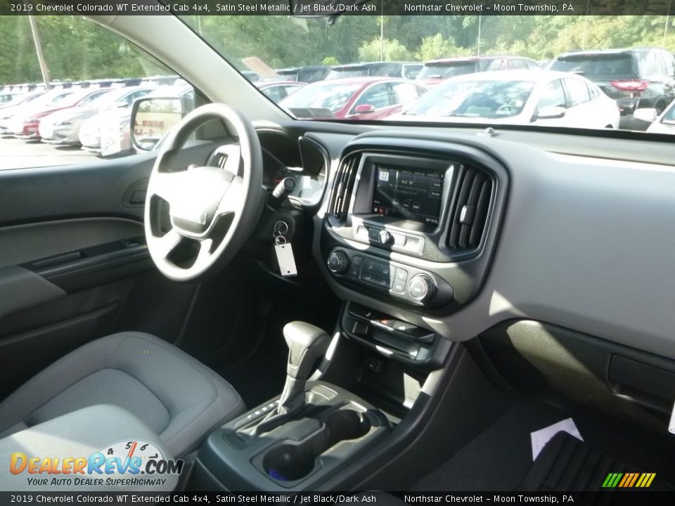 2019 Chevrolet Colorado WT Extended Cab 4x4 Satin Steel Metallic / Jet Black/Dark Ash Photo #9