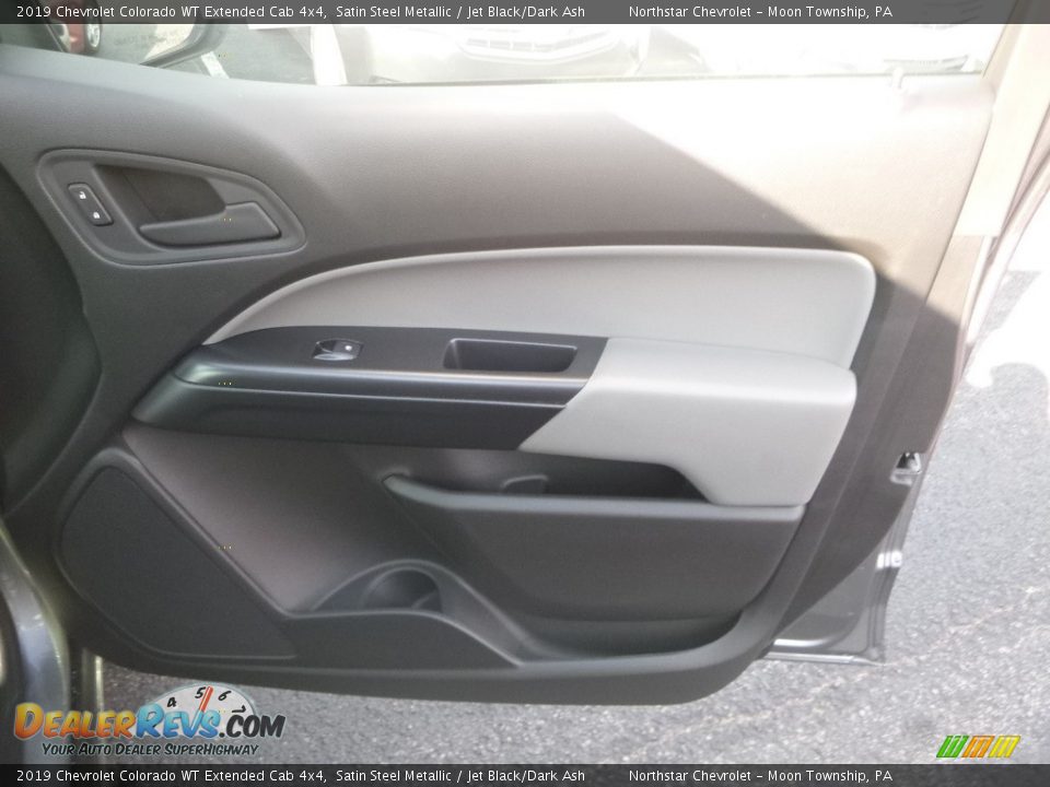 2019 Chevrolet Colorado WT Extended Cab 4x4 Satin Steel Metallic / Jet Black/Dark Ash Photo #10