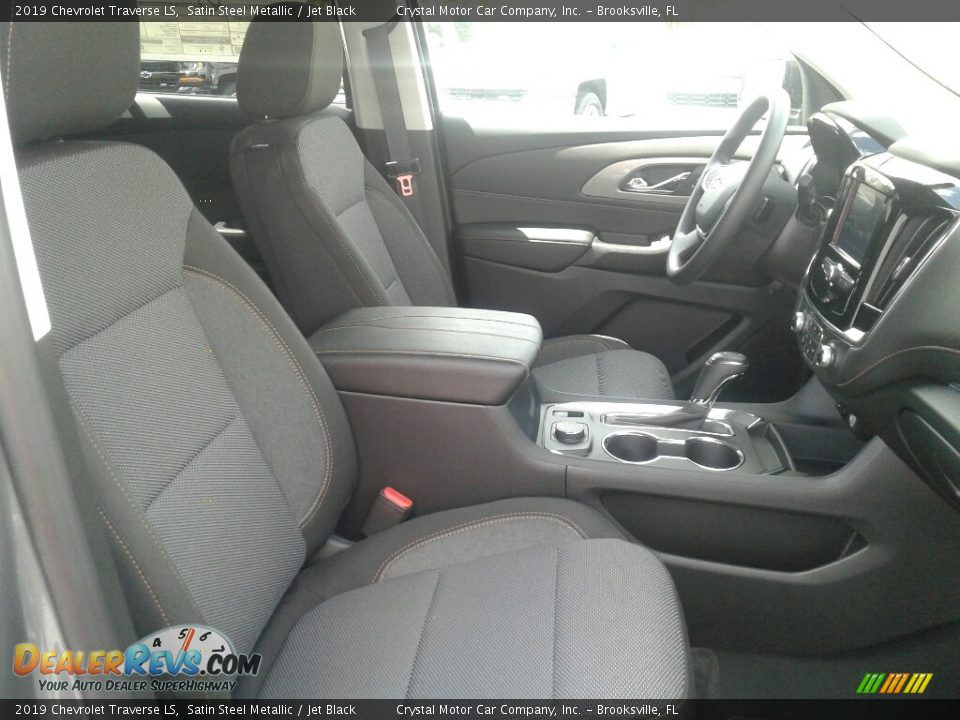 2019 Chevrolet Traverse LS Satin Steel Metallic / Jet Black Photo #12