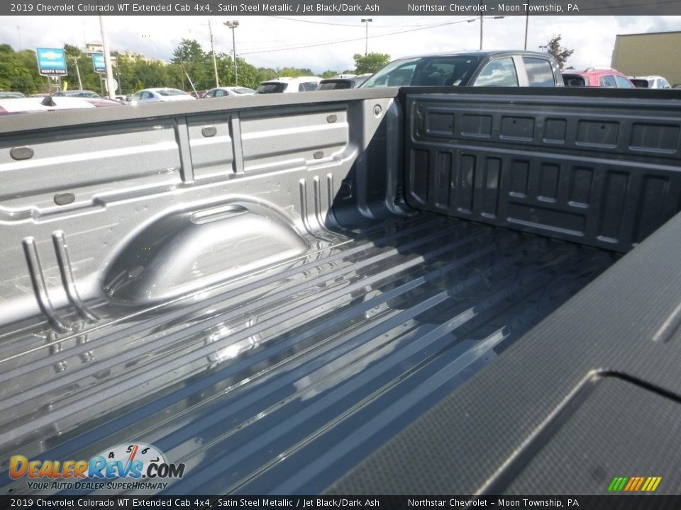 2019 Chevrolet Colorado WT Extended Cab 4x4 Satin Steel Metallic / Jet Black/Dark Ash Photo #11