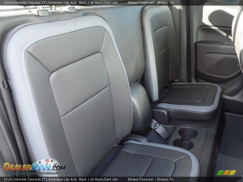 2019 Chevrolet Colorado Z71 Extended Cab 4x4 Black / Jet Black/Dark Ash Photo #12