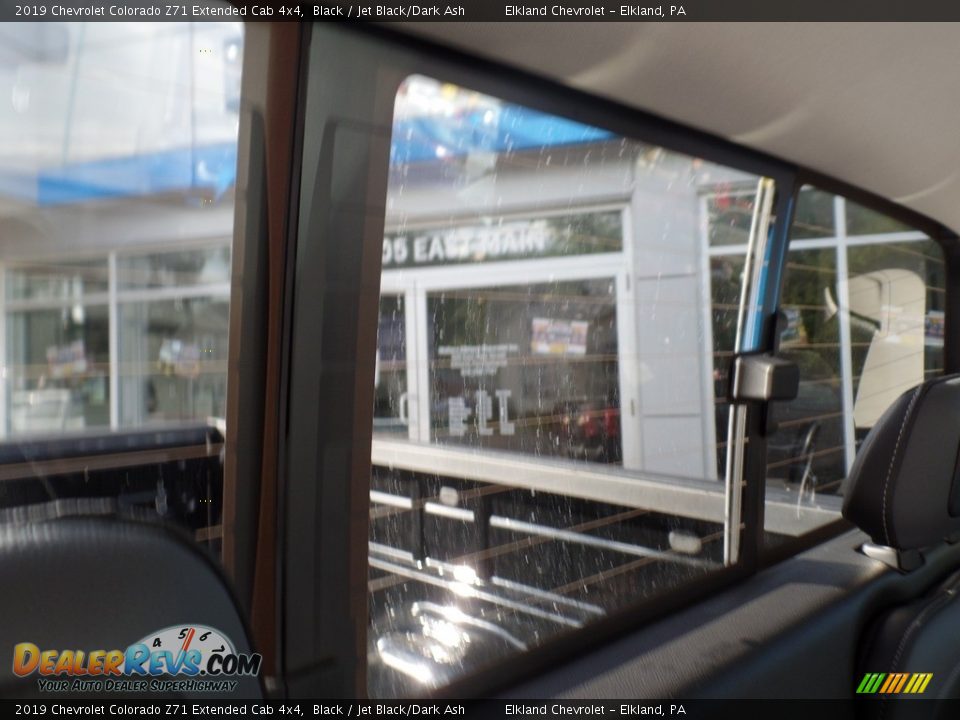 2019 Chevrolet Colorado Z71 Extended Cab 4x4 Black / Jet Black/Dark Ash Photo #13