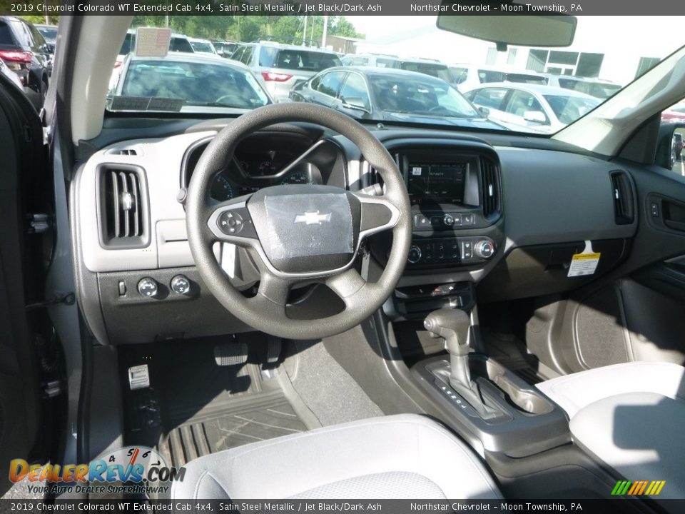 2019 Chevrolet Colorado WT Extended Cab 4x4 Satin Steel Metallic / Jet Black/Dark Ash Photo #14
