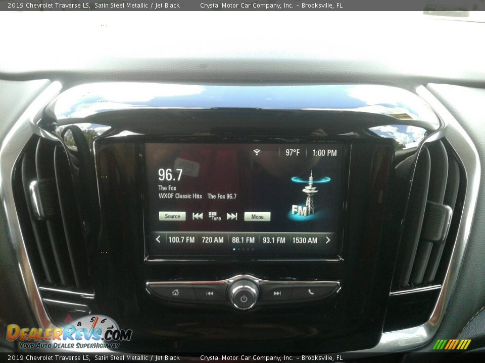 2019 Chevrolet Traverse LS Satin Steel Metallic / Jet Black Photo #15