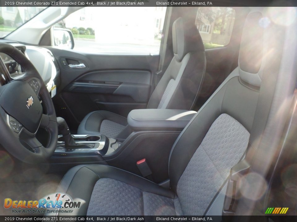 2019 Chevrolet Colorado Z71 Extended Cab 4x4 Black / Jet Black/Dark Ash Photo #14