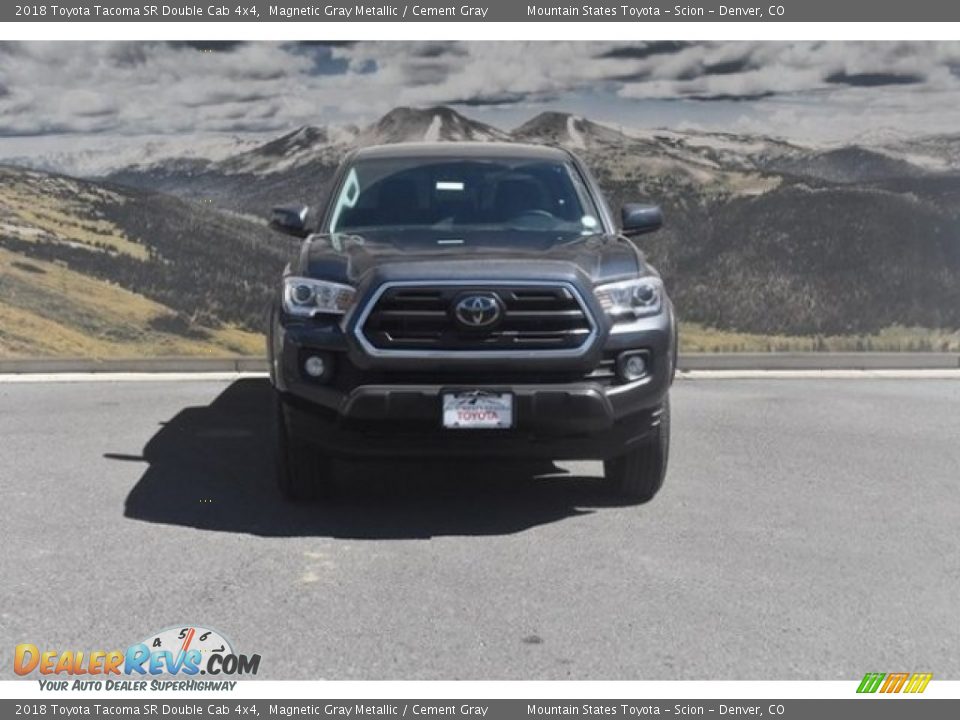 2018 Toyota Tacoma SR Double Cab 4x4 Magnetic Gray Metallic / Cement Gray Photo #2