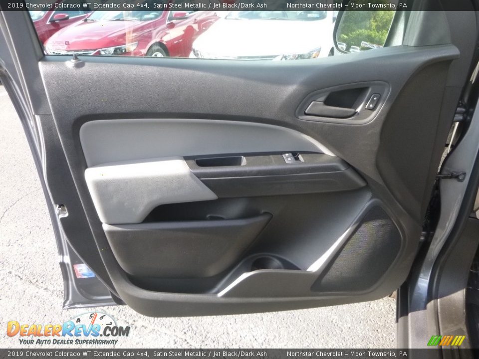 2019 Chevrolet Colorado WT Extended Cab 4x4 Satin Steel Metallic / Jet Black/Dark Ash Photo #15