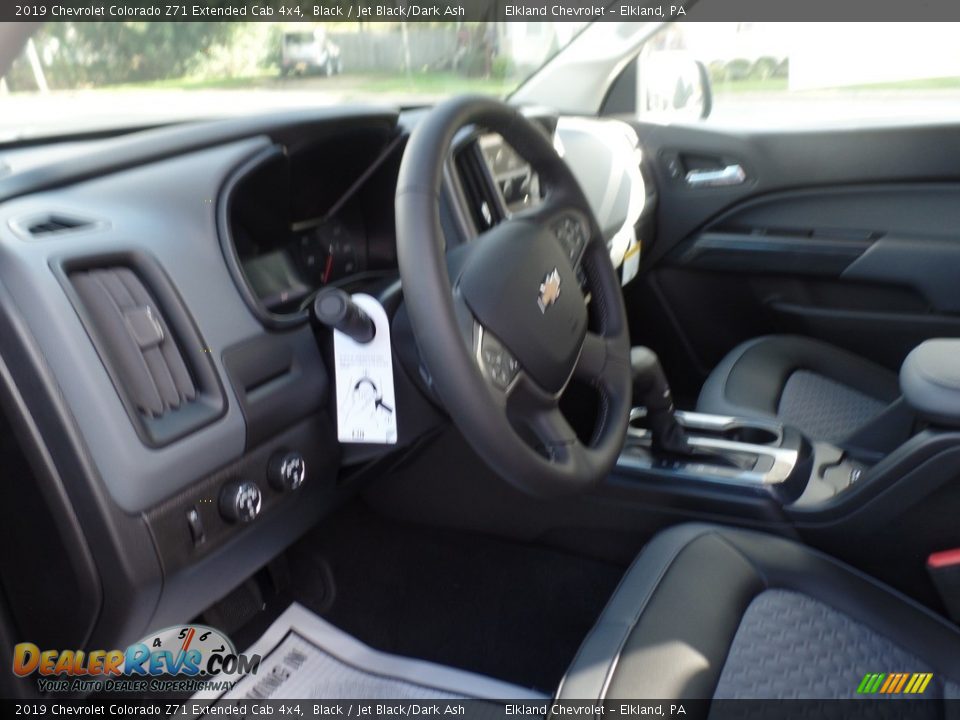 2019 Chevrolet Colorado Z71 Extended Cab 4x4 Black / Jet Black/Dark Ash Photo #15