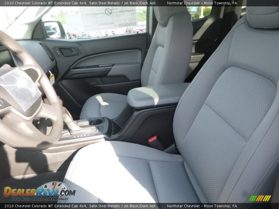 2019 Chevrolet Colorado WT Extended Cab 4x4 Satin Steel Metallic / Jet Black/Dark Ash Photo #16