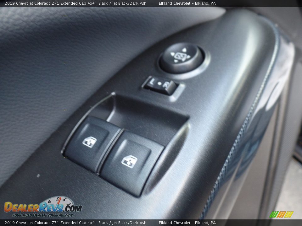 2019 Chevrolet Colorado Z71 Extended Cab 4x4 Black / Jet Black/Dark Ash Photo #16