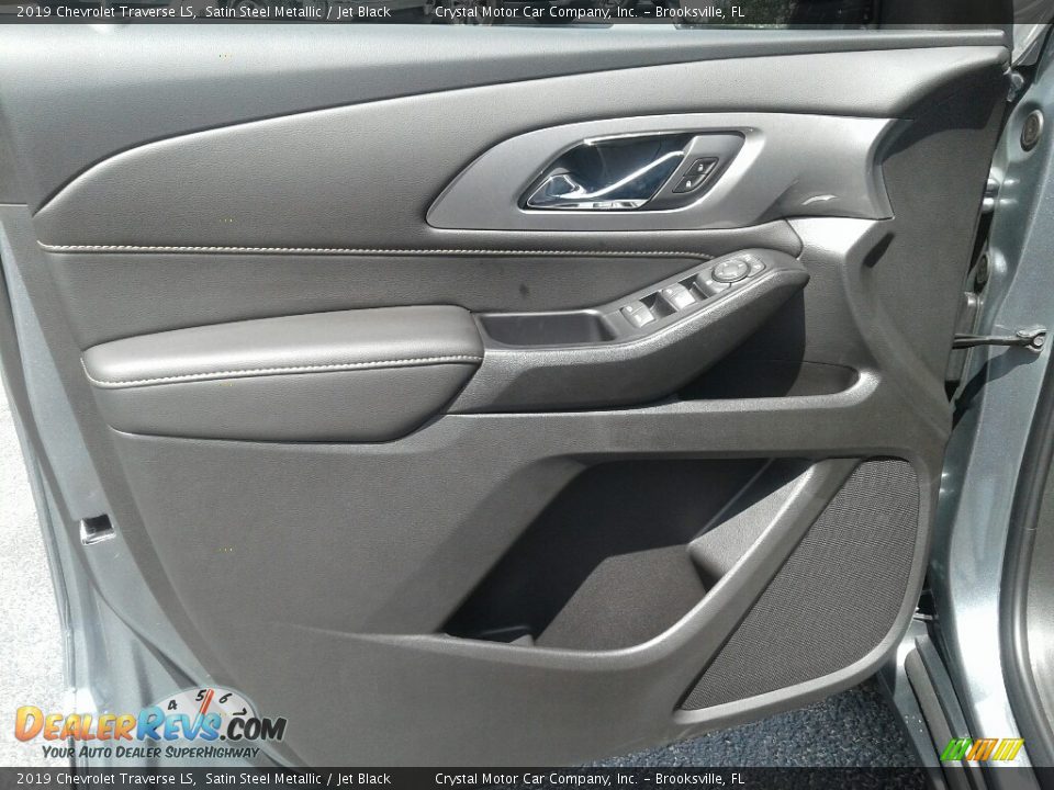 2019 Chevrolet Traverse LS Satin Steel Metallic / Jet Black Photo #17