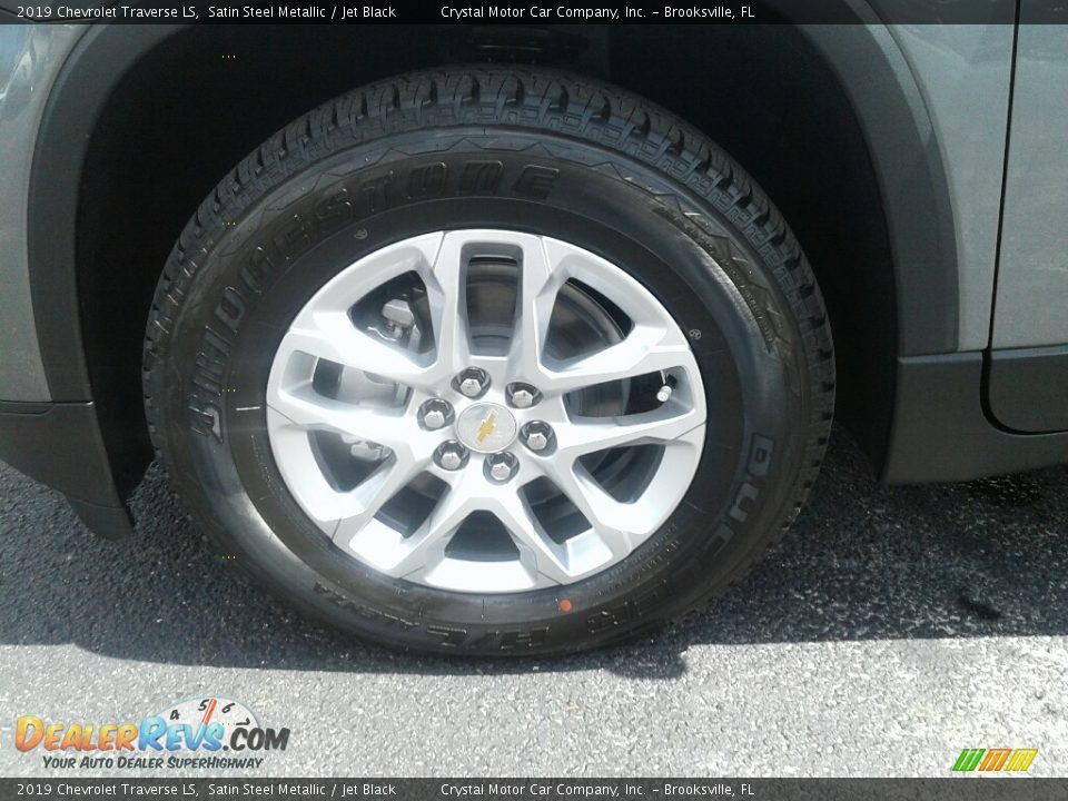 2019 Chevrolet Traverse LS Satin Steel Metallic / Jet Black Photo #20