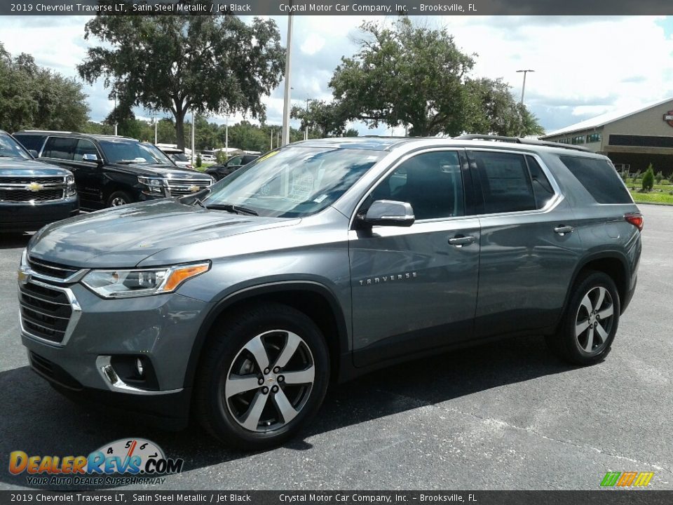 2019 Chevrolet Traverse LT Satin Steel Metallic / Jet Black Photo #1