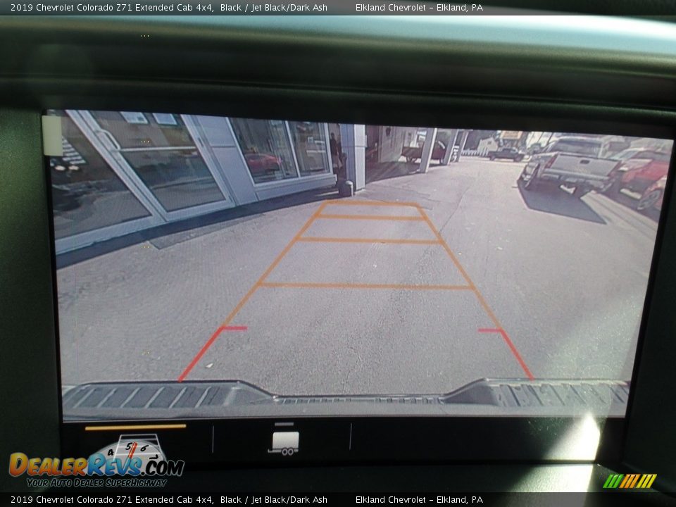 2019 Chevrolet Colorado Z71 Extended Cab 4x4 Black / Jet Black/Dark Ash Photo #24