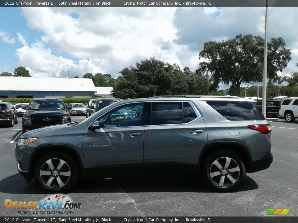 2019 Chevrolet Traverse LT Satin Steel Metallic / Jet Black Photo #2