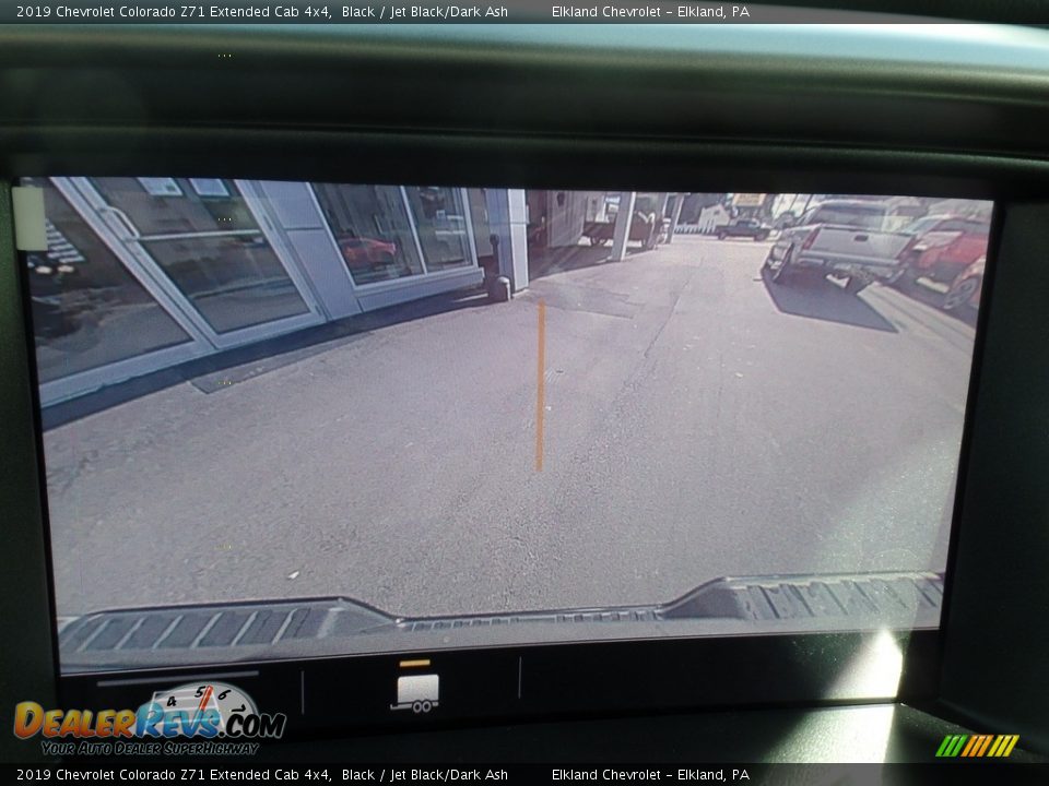 2019 Chevrolet Colorado Z71 Extended Cab 4x4 Black / Jet Black/Dark Ash Photo #25