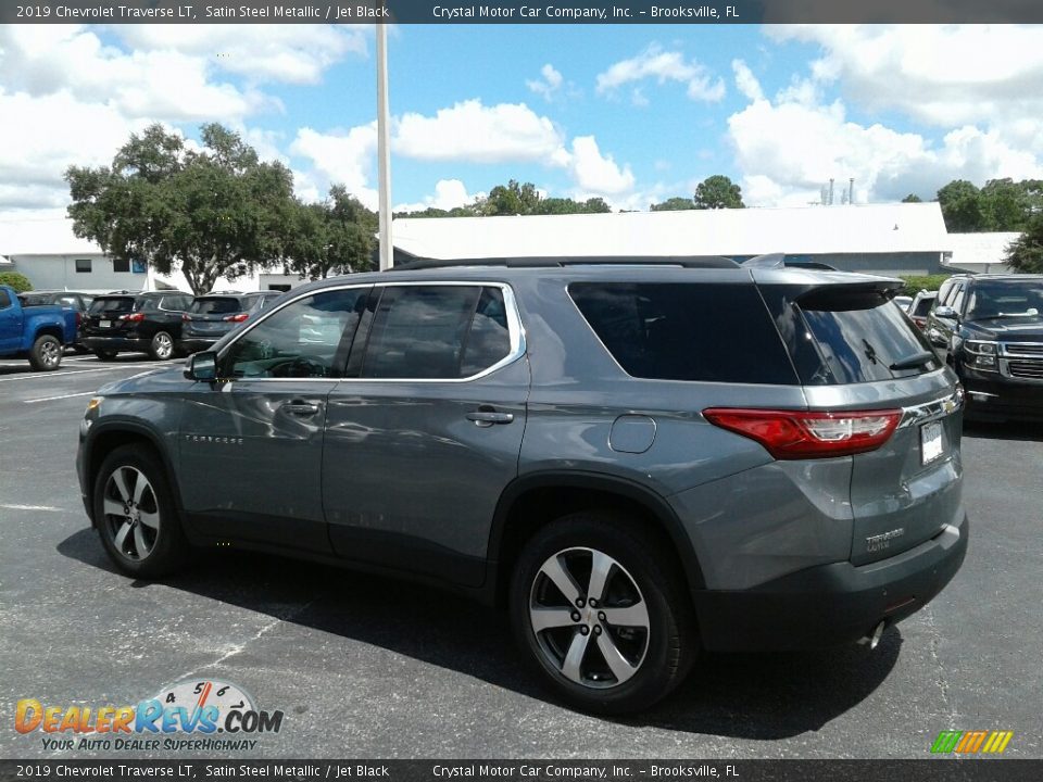 2019 Chevrolet Traverse LT Satin Steel Metallic / Jet Black Photo #3