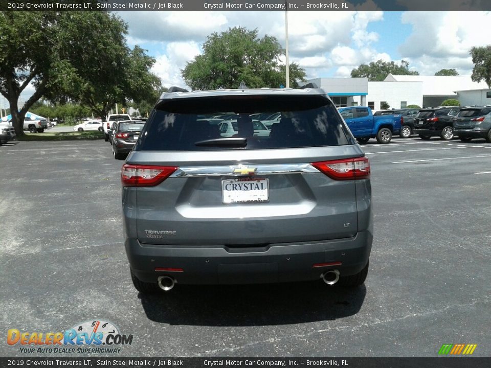 2019 Chevrolet Traverse LT Satin Steel Metallic / Jet Black Photo #4
