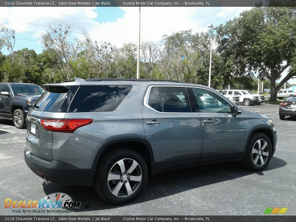 2019 Chevrolet Traverse LT Satin Steel Metallic / Jet Black Photo #5