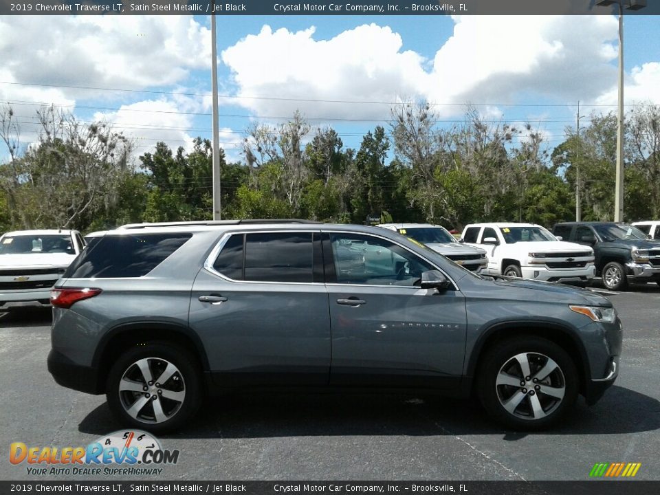 2019 Chevrolet Traverse LT Satin Steel Metallic / Jet Black Photo #6