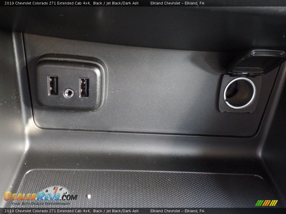 2019 Chevrolet Colorado Z71 Extended Cab 4x4 Black / Jet Black/Dark Ash Photo #31