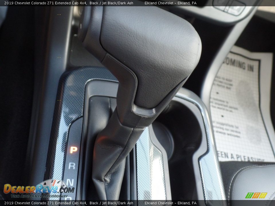 2019 Chevrolet Colorado Z71 Extended Cab 4x4 Black / Jet Black/Dark Ash Photo #32