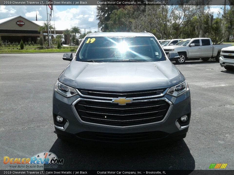 2019 Chevrolet Traverse LT Satin Steel Metallic / Jet Black Photo #8