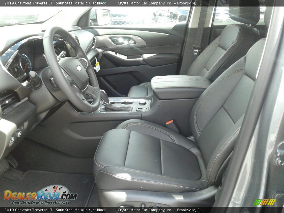2019 Chevrolet Traverse LT Satin Steel Metallic / Jet Black Photo #9