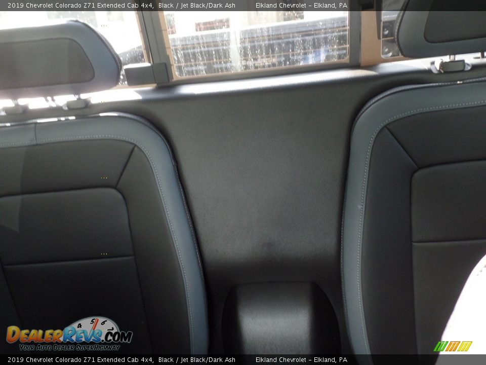 2019 Chevrolet Colorado Z71 Extended Cab 4x4 Black / Jet Black/Dark Ash Photo #35