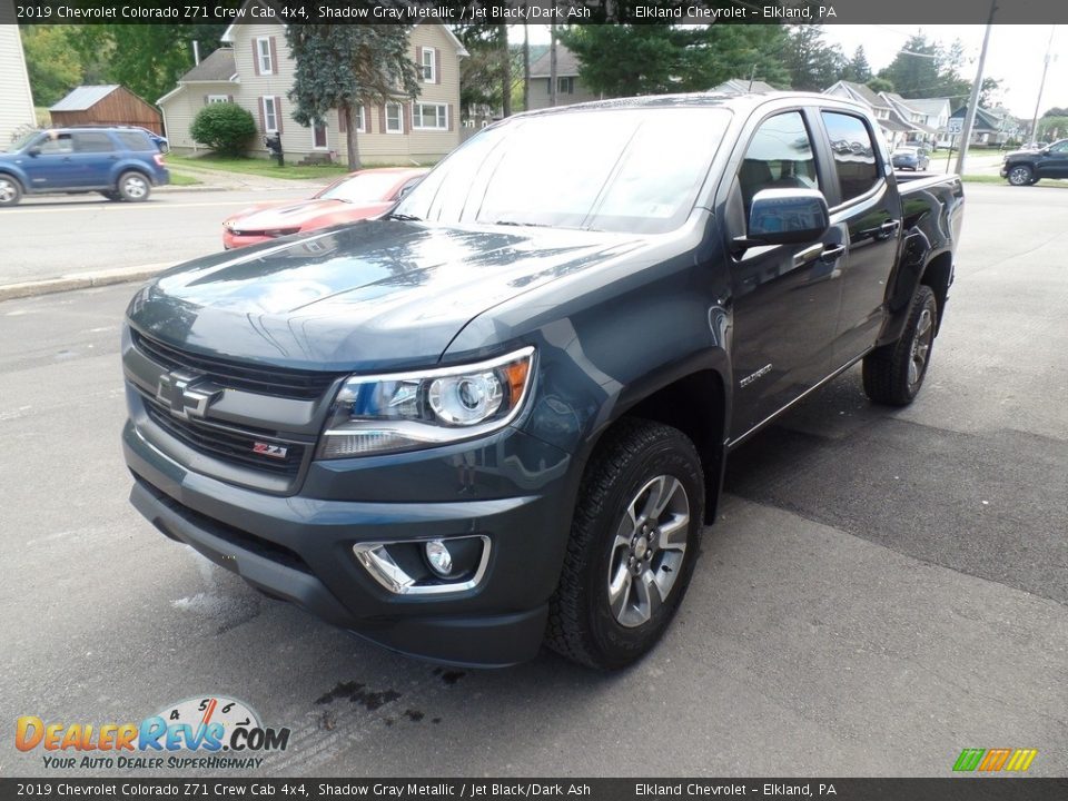 2019 Chevrolet Colorado Z71 Crew Cab 4x4 Shadow Gray Metallic / Jet Black/Dark Ash Photo #1